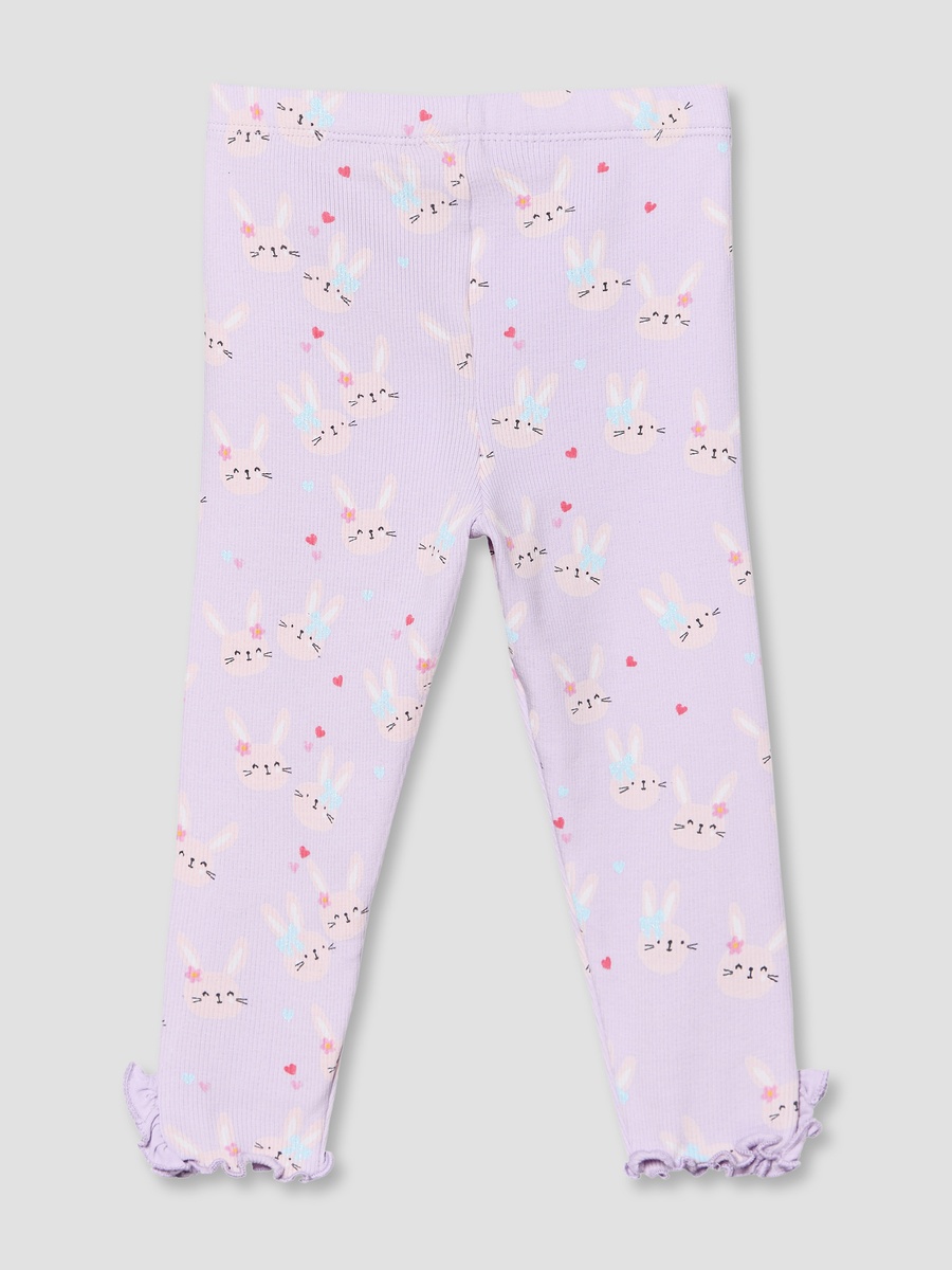 Leggings with Floral Print