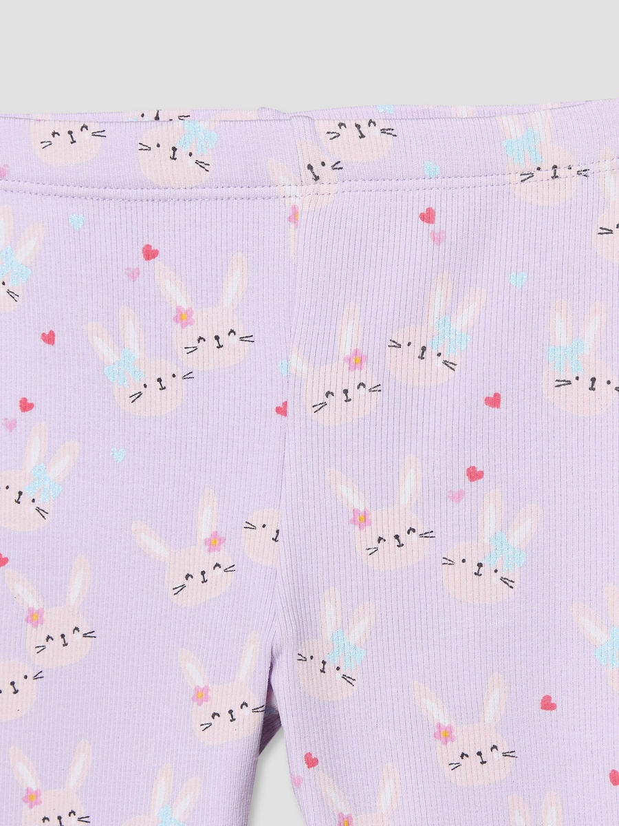 Leggings with Floral Print