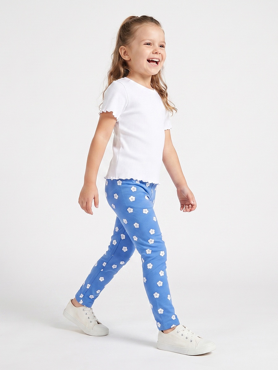 Leggings with Floral Print