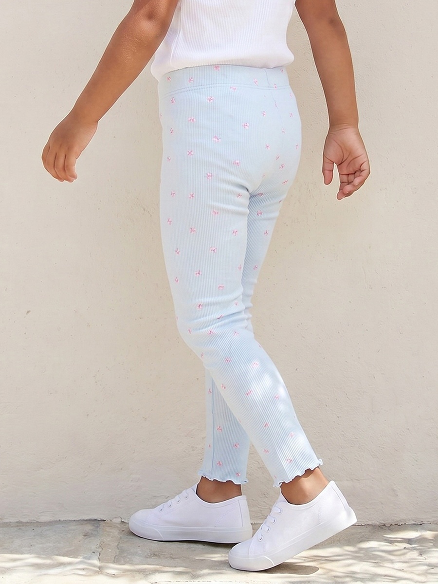Leggings with Butterfly Print