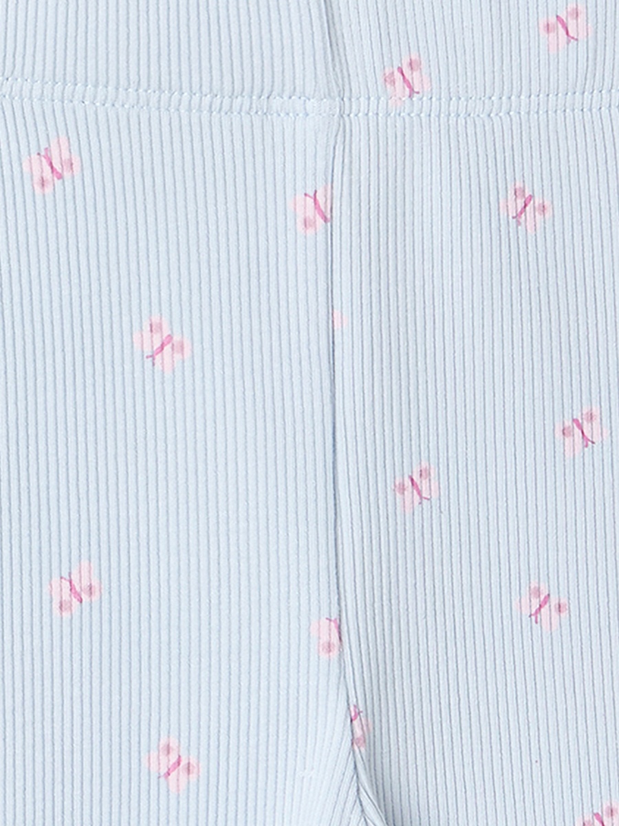 Leggings with Butterfly Print