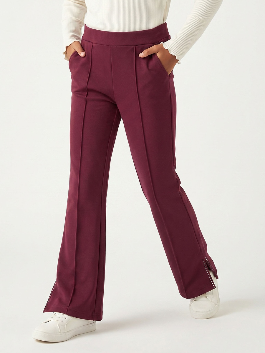 Leggings with Flared Hem