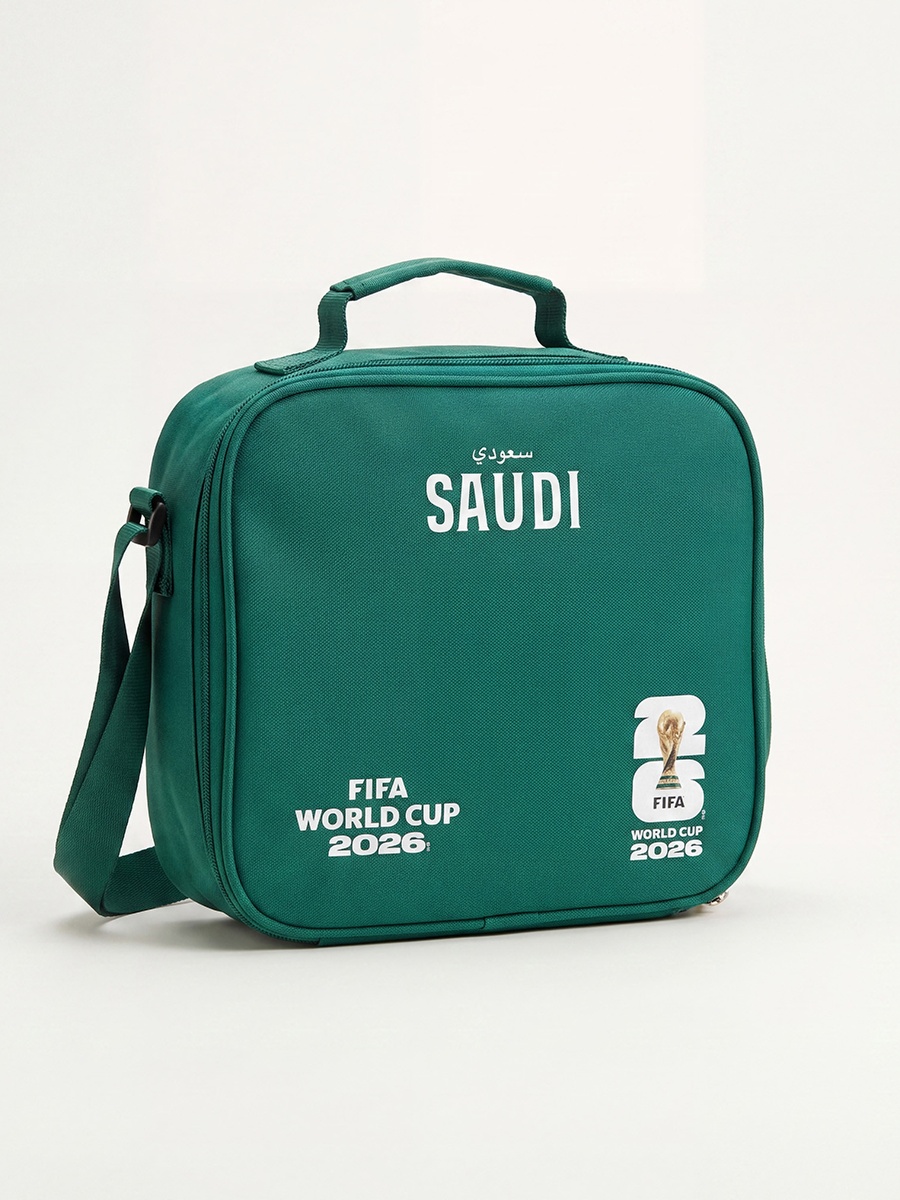 Saudi Arabia Print Lunch Bag with Adjustable Strap