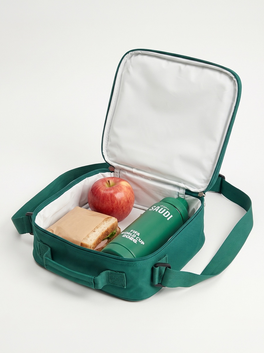 Saudi Arabia Print Lunch Bag with Adjustable Strap