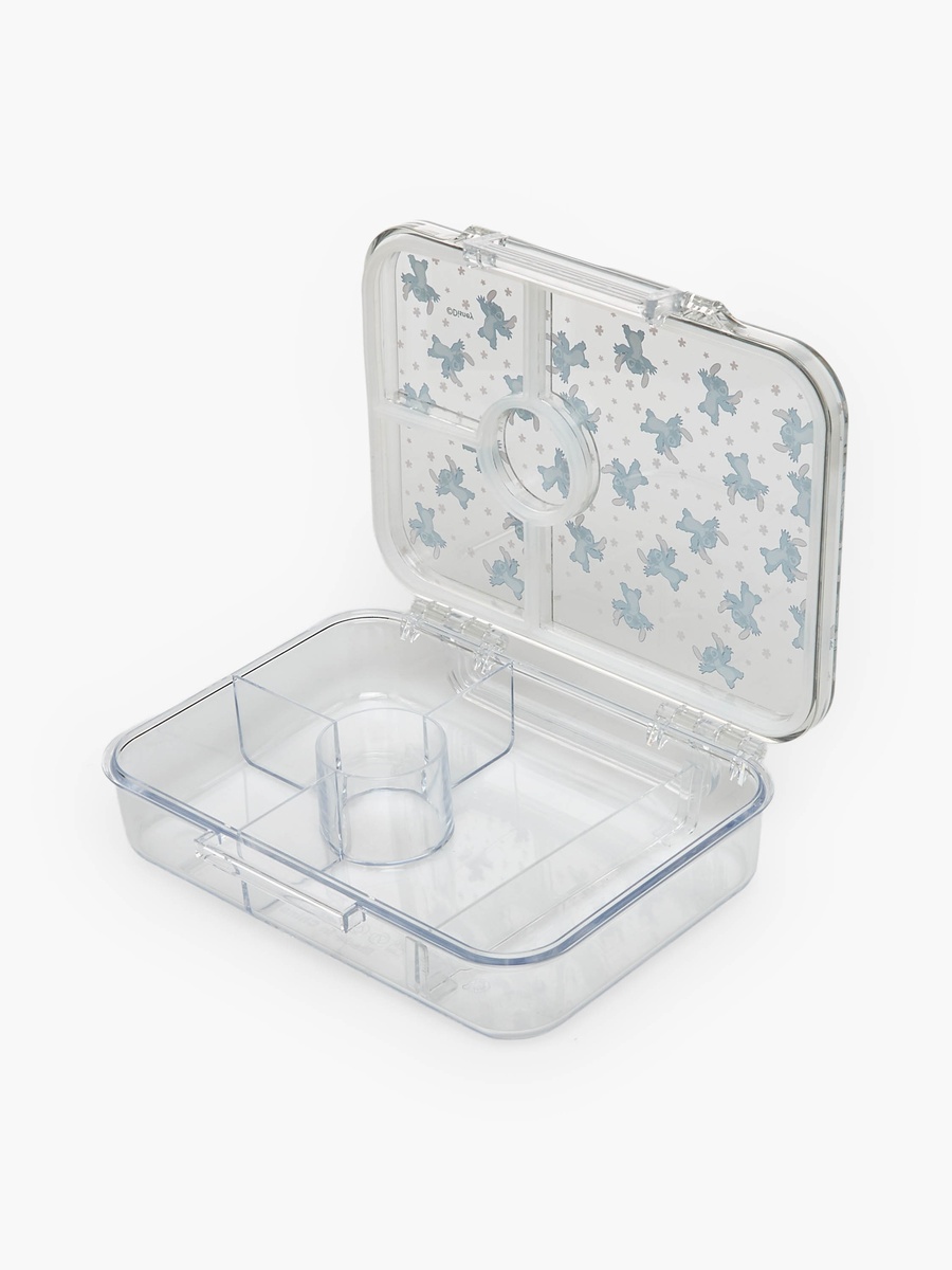 Stitch Print Bento Lunch Box with Clip Lock Lid