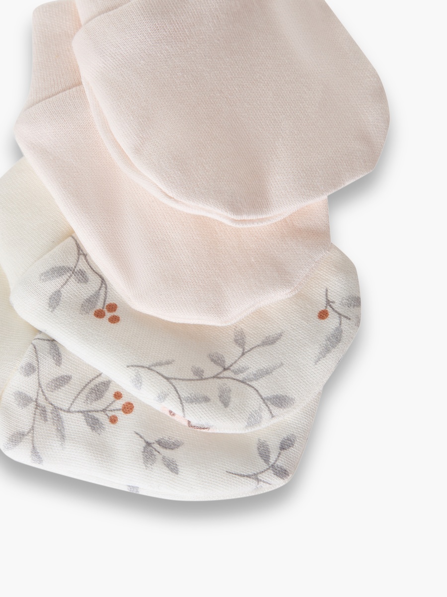 Pack of 2 Mittens with Assorted Print
