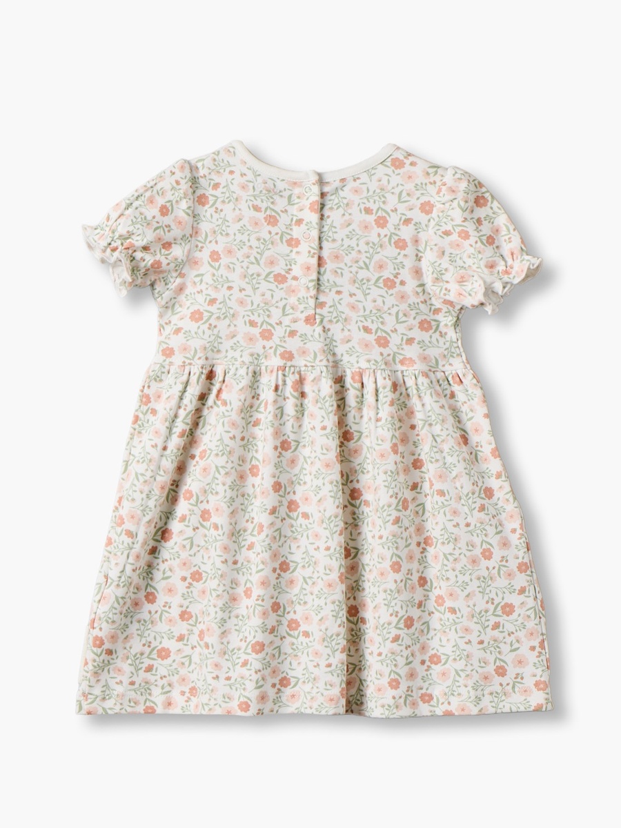 Pack of 3 Round Neck Knee Length Dress with Floral Print