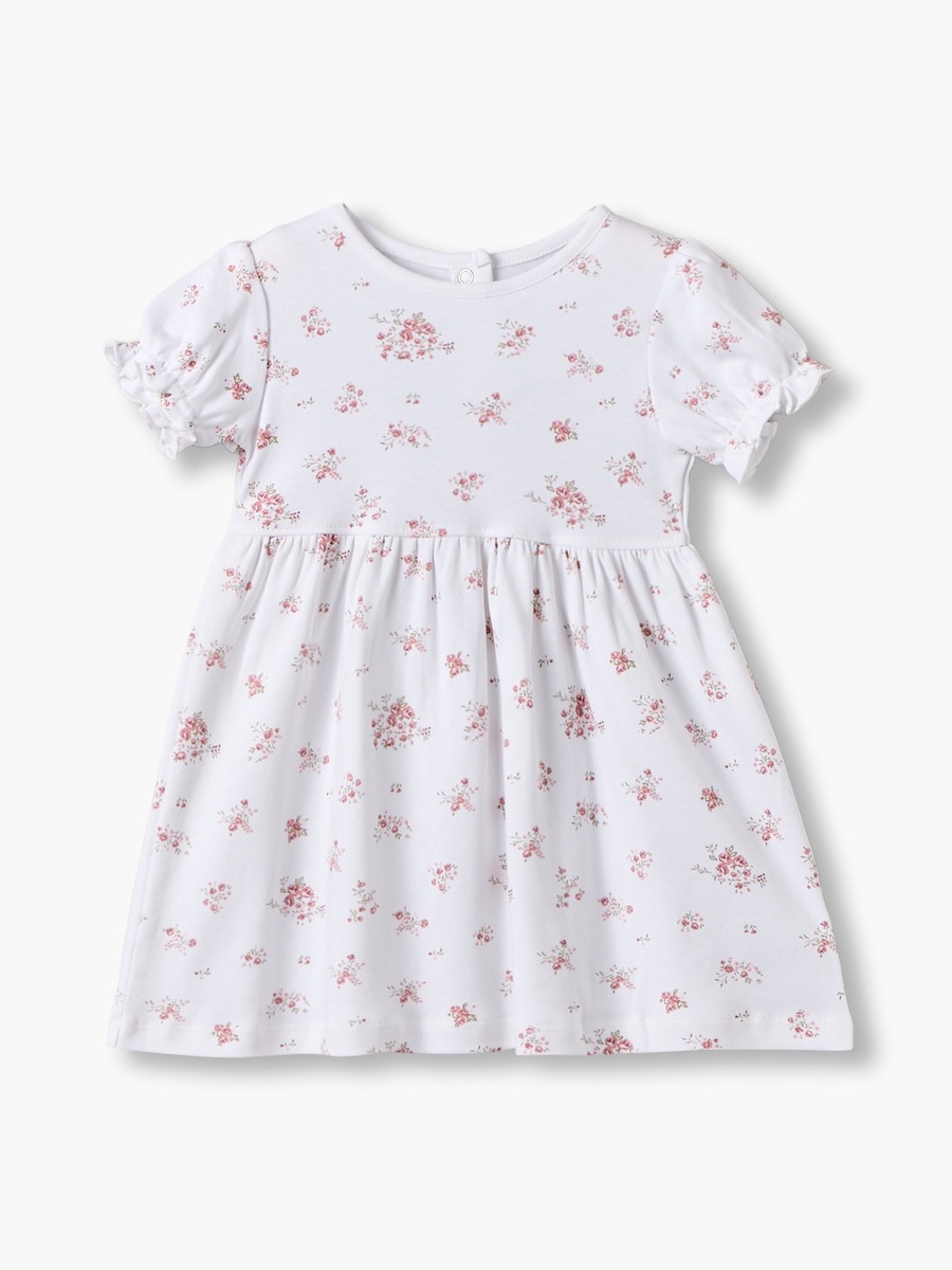 Pack of 3 Round Neck Knee Length Dress with Floral Print
