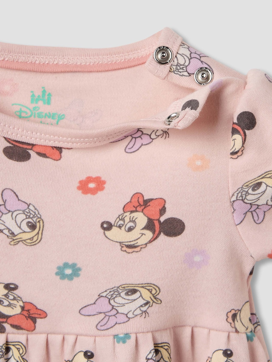 Minnie Mouse Print A-Line Dress - Set of 2
