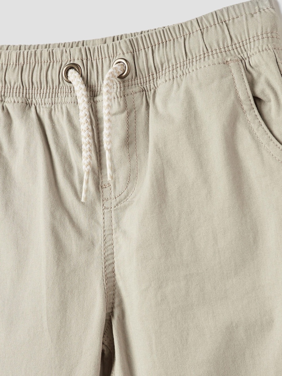Solid Mid-Rise Jog Pants with Pockets and Elasticated Drawstring Closure