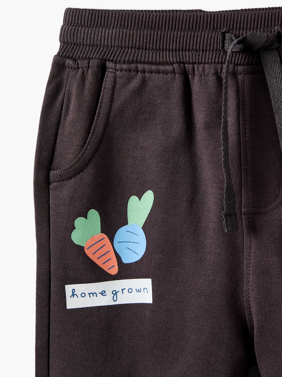 Pack of 2 Elasticated Waistband Joggers with Tractor Print