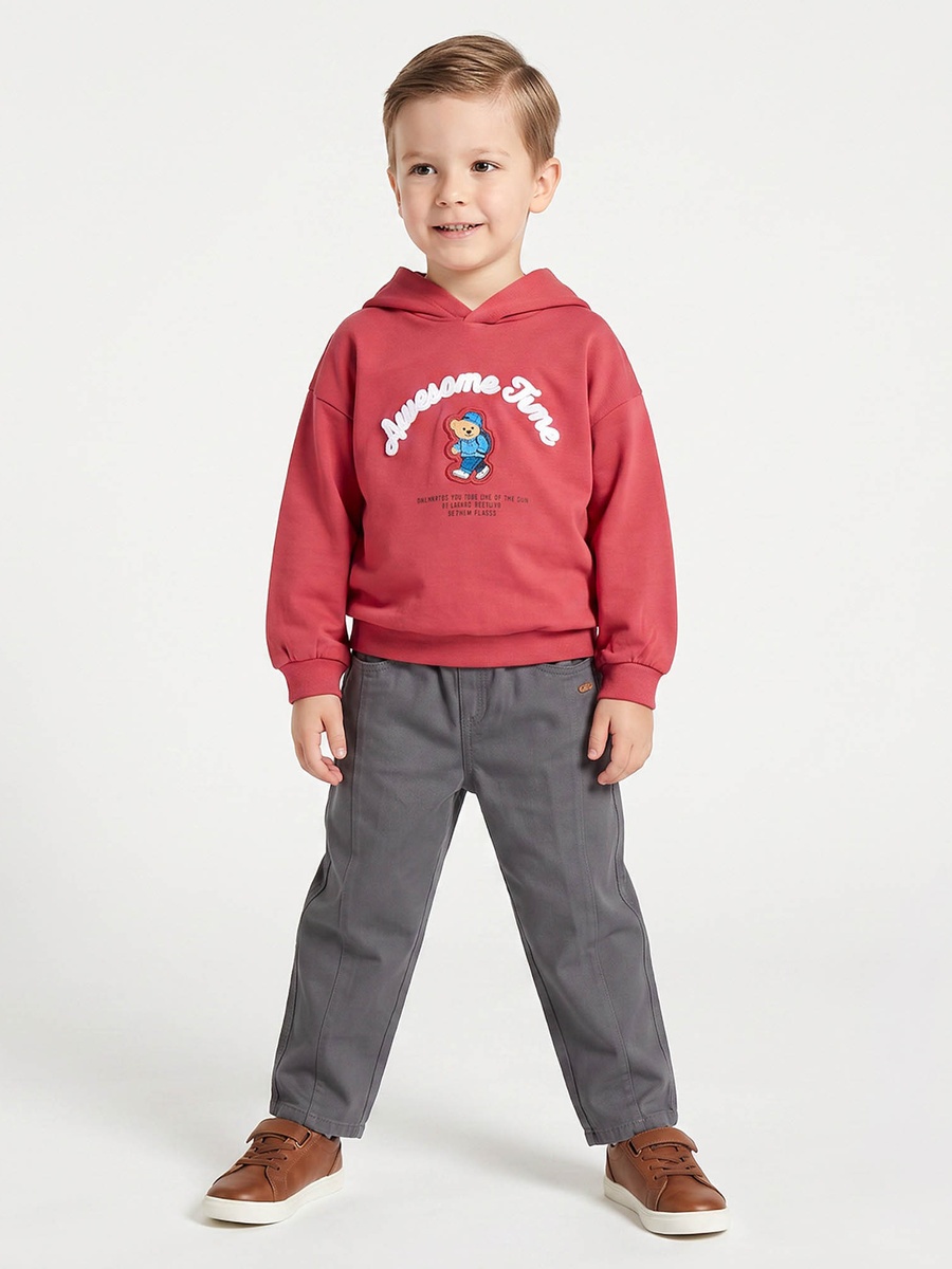 Trousers with Pockets, Elasticated Waist