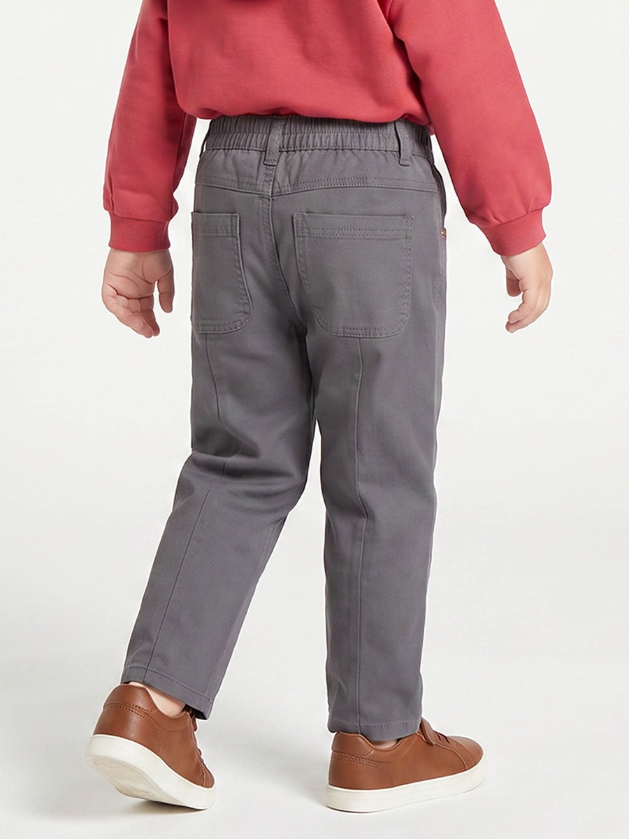 Trousers with Pockets, Elasticated Waist
