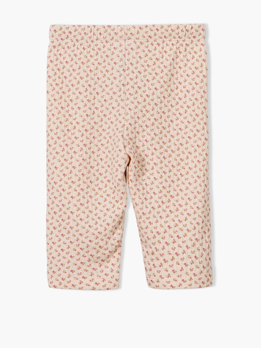 Cotton Round Long Sleeves Pyjama Set with Floral Print