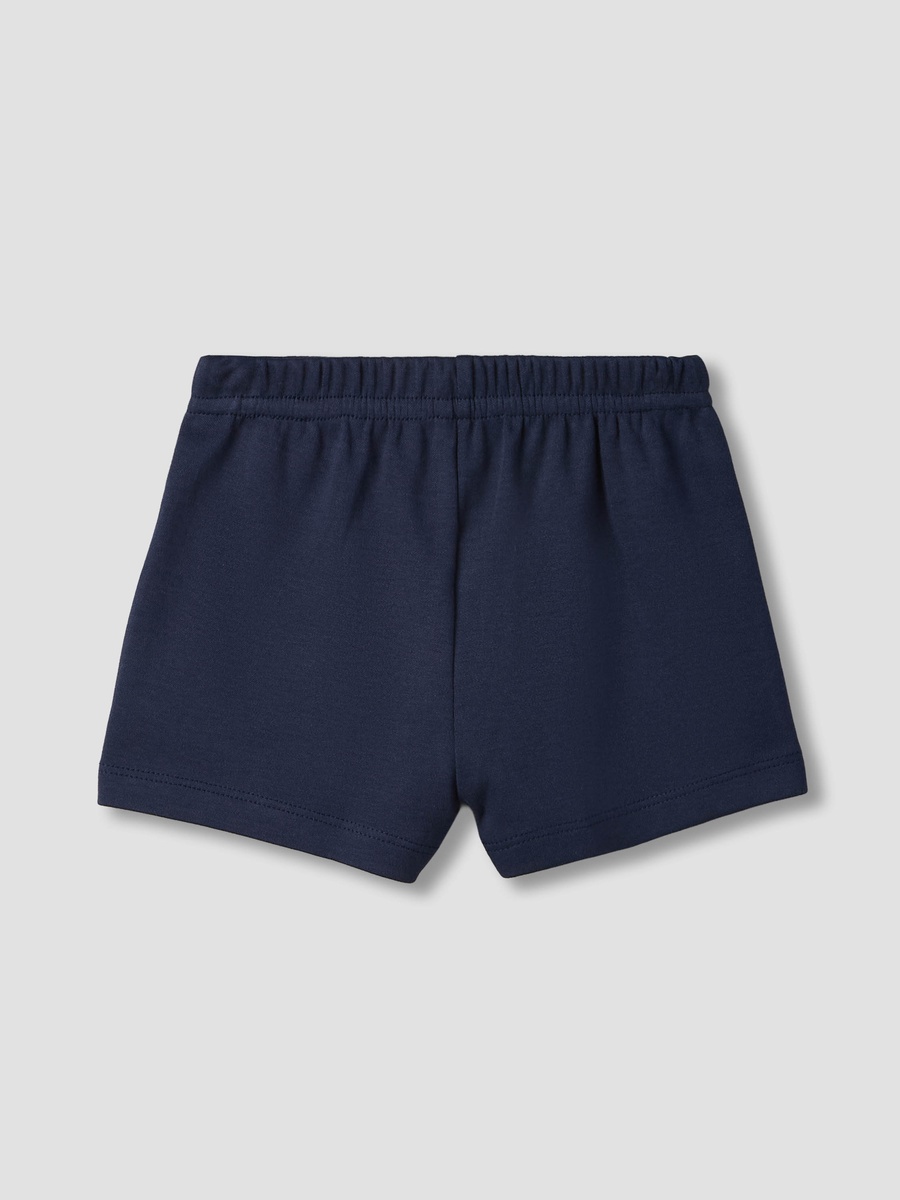 Crew Neck Short Sleeves T-Shirt and Shorts Set with Farm Print