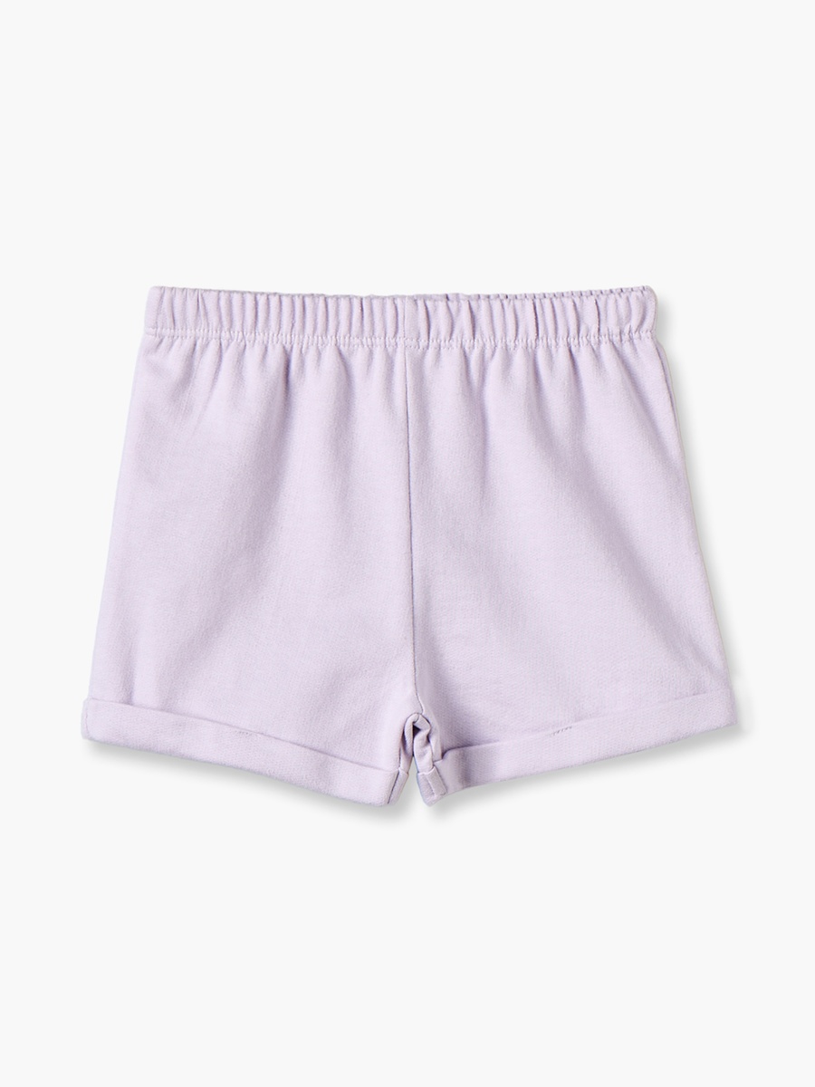 Crew Neck Short Sleeves T-Shirt and Shorts Set with Rolled Cuffs