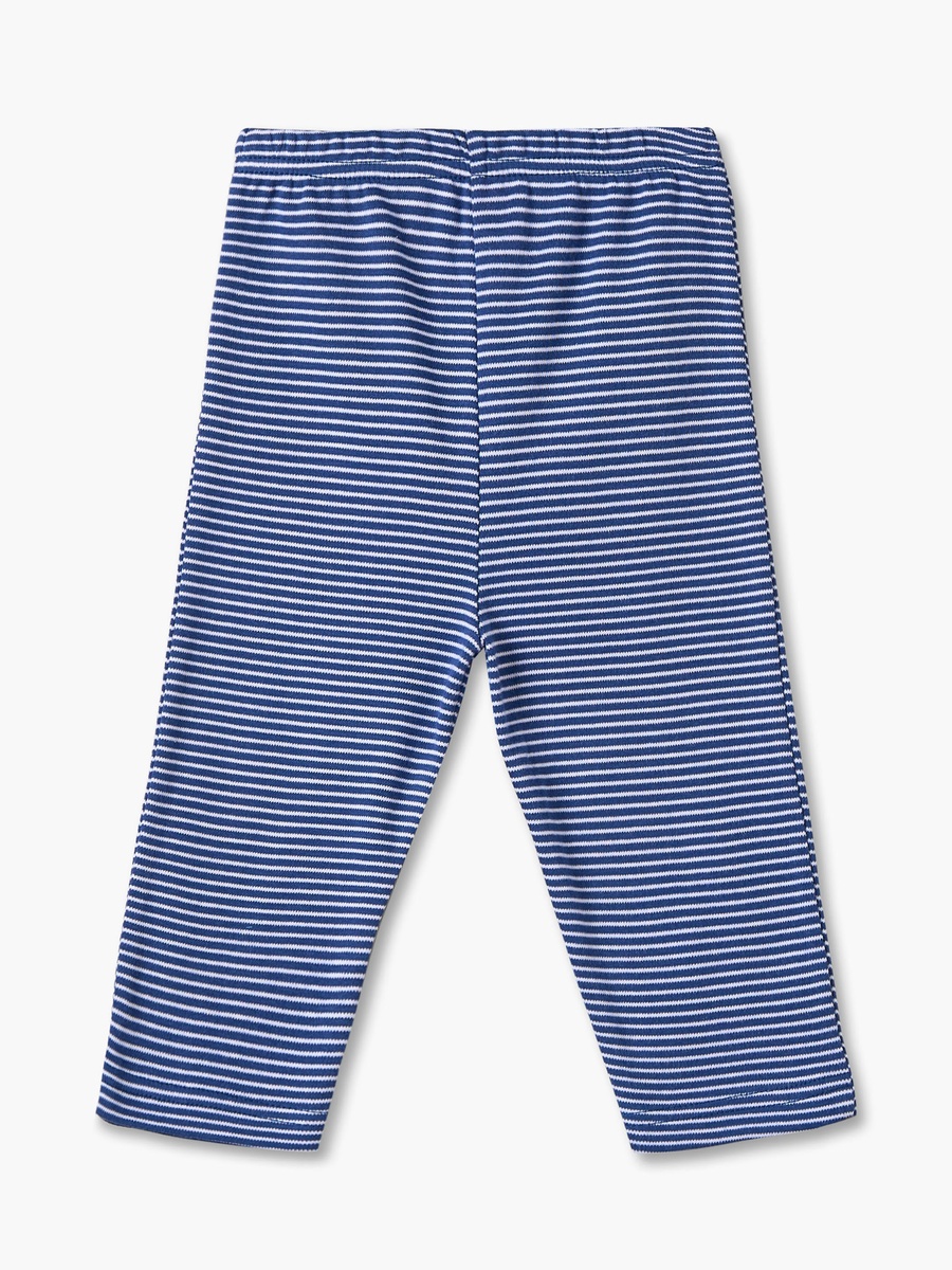 Cotton Crew Neck Long Sleeves Pyjama Set with Bow Print