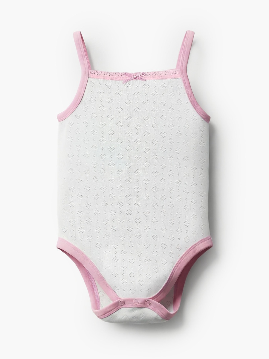 Square Neck Sleeveless Bodysuit with Snap Button Closure