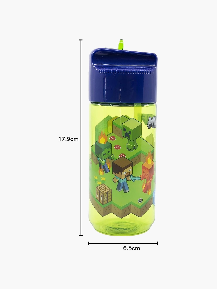 Printed Water Bottle with Flip Spout - 540 ml