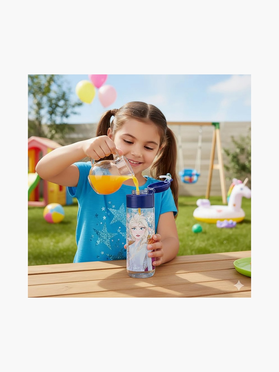 Frozen Polypropylene Water Bottle with Spout and BPA Free - 540 ml