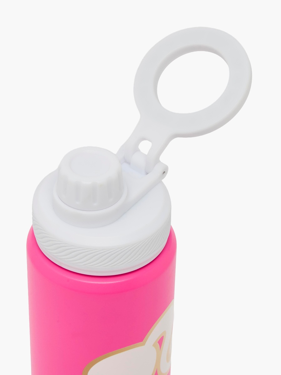 Mattel Barbie Stainless Steel Water Bottle with Carry Loop