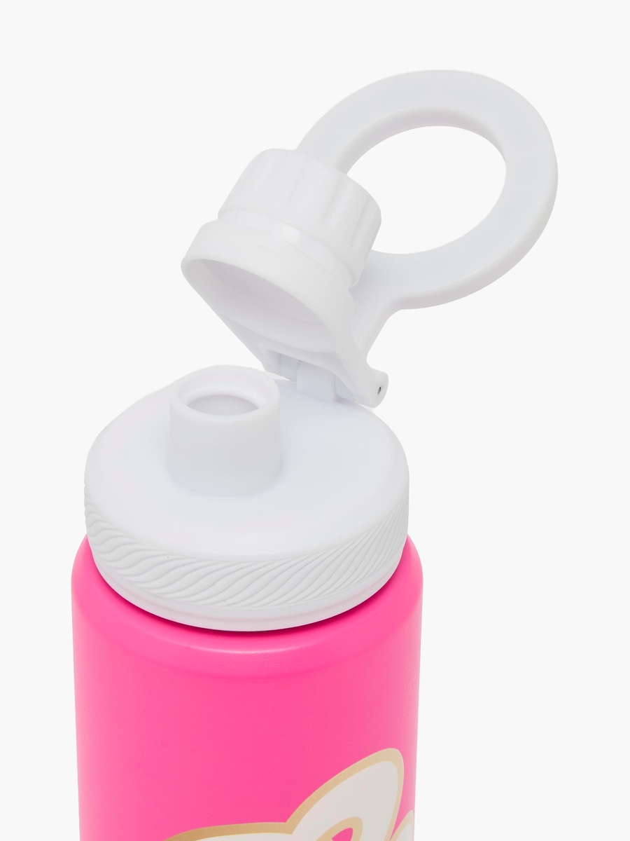 Mattel Barbie Stainless Steel Water Bottle with Carry Loop