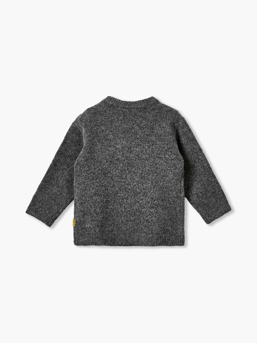 Peanuts Print Sweater with Long Sleeves