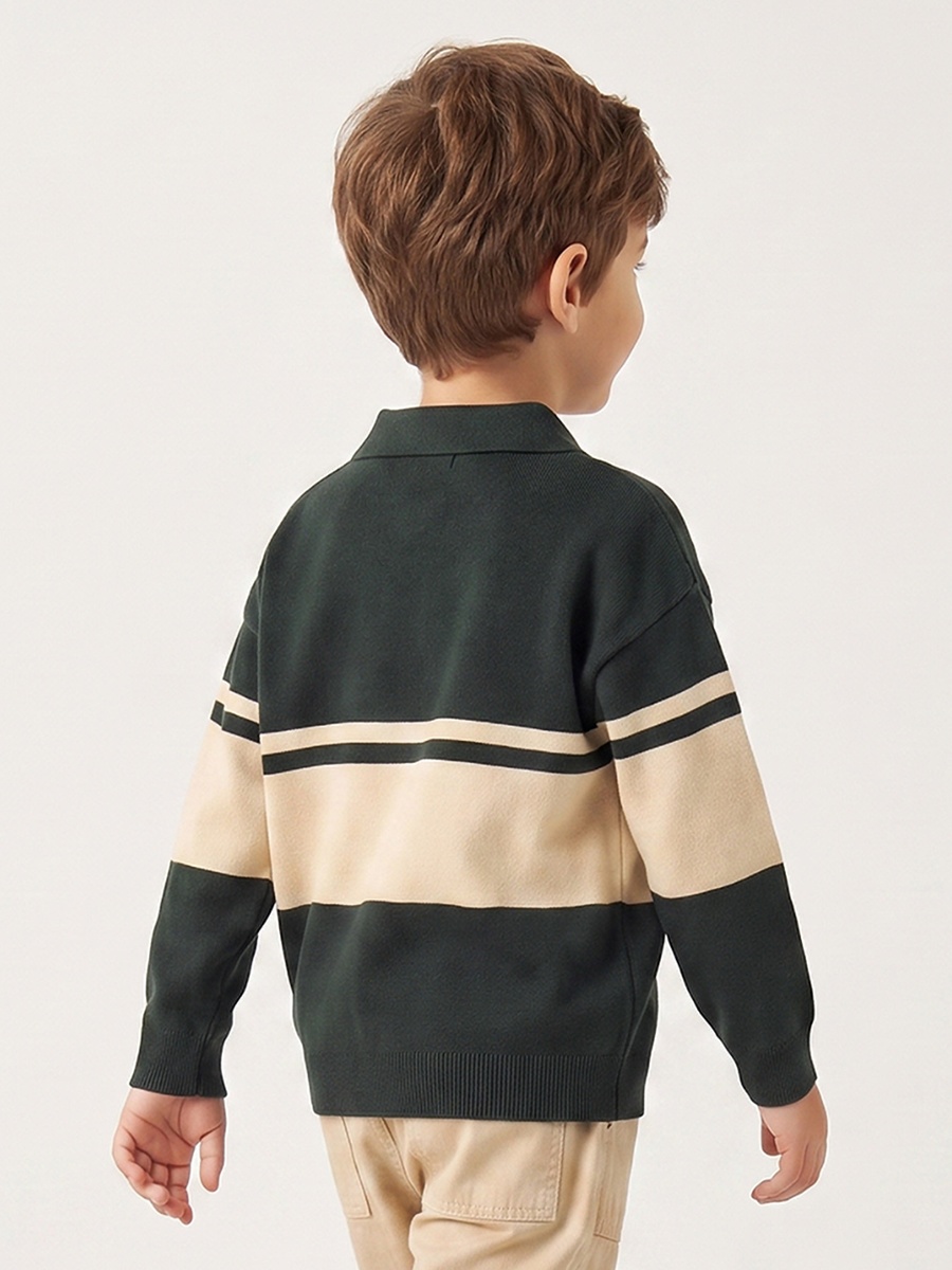Emnbroidered Sweater with Long Sleeves