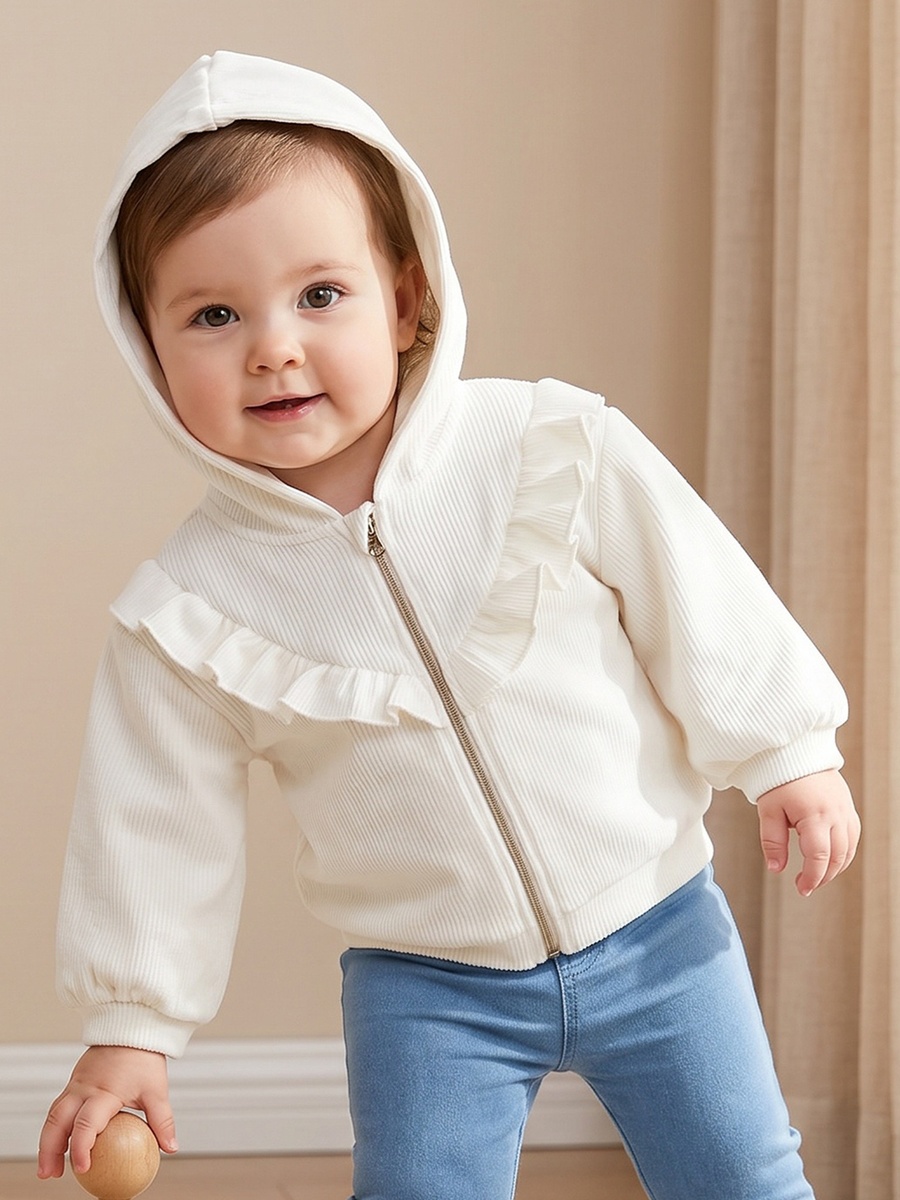 Hooded Sweatshirt with Long Sleeves