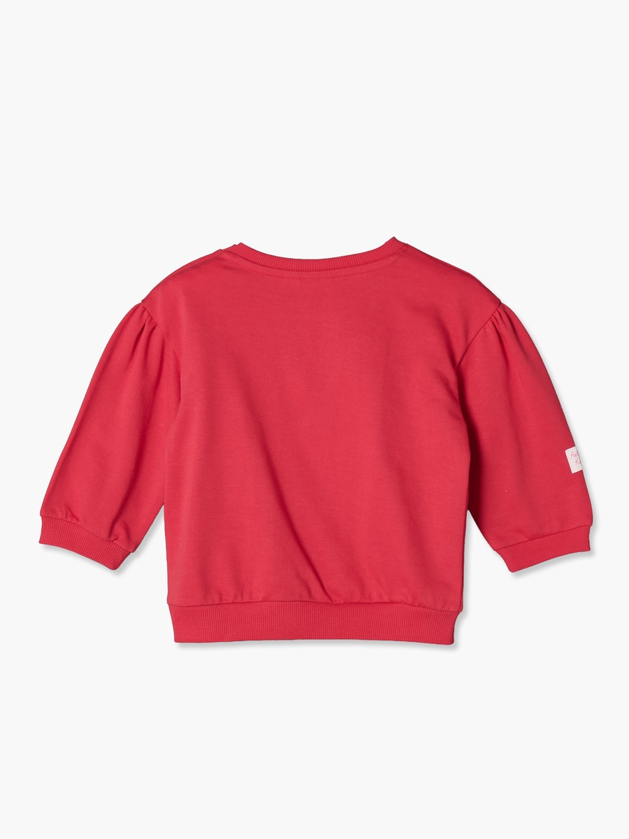 Hello Kitty Print Sweatshirt with Long Sleeves