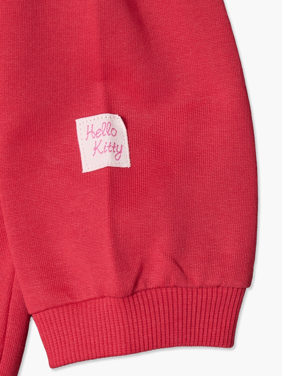 Hello Kitty Print Sweatshirt with Long Sleeves