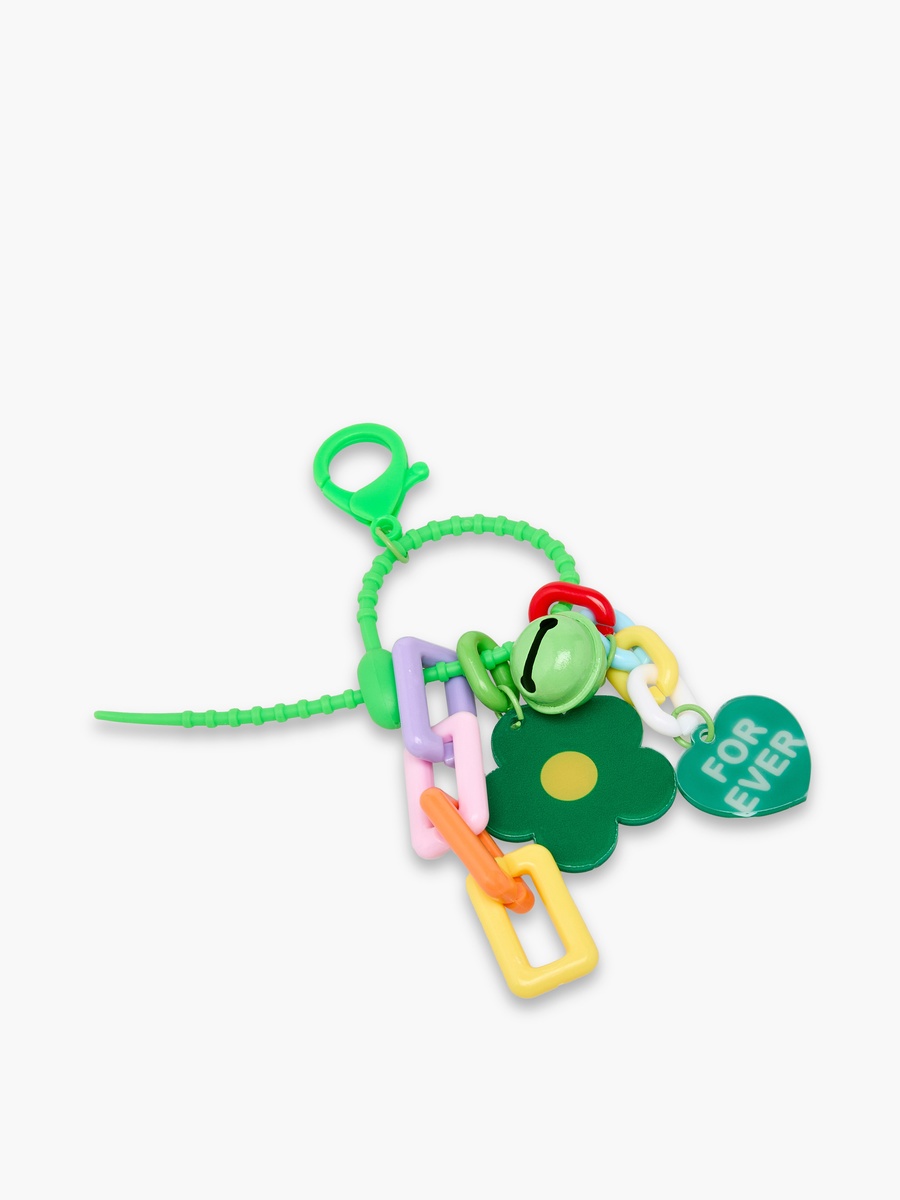 Charmed Keychain with Lobster Closure