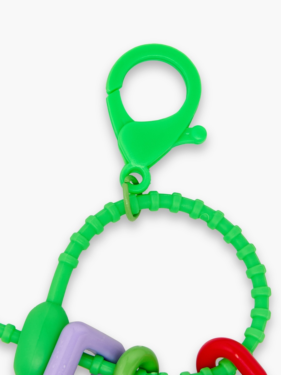 Charmed Keychain with Lobster Closure
