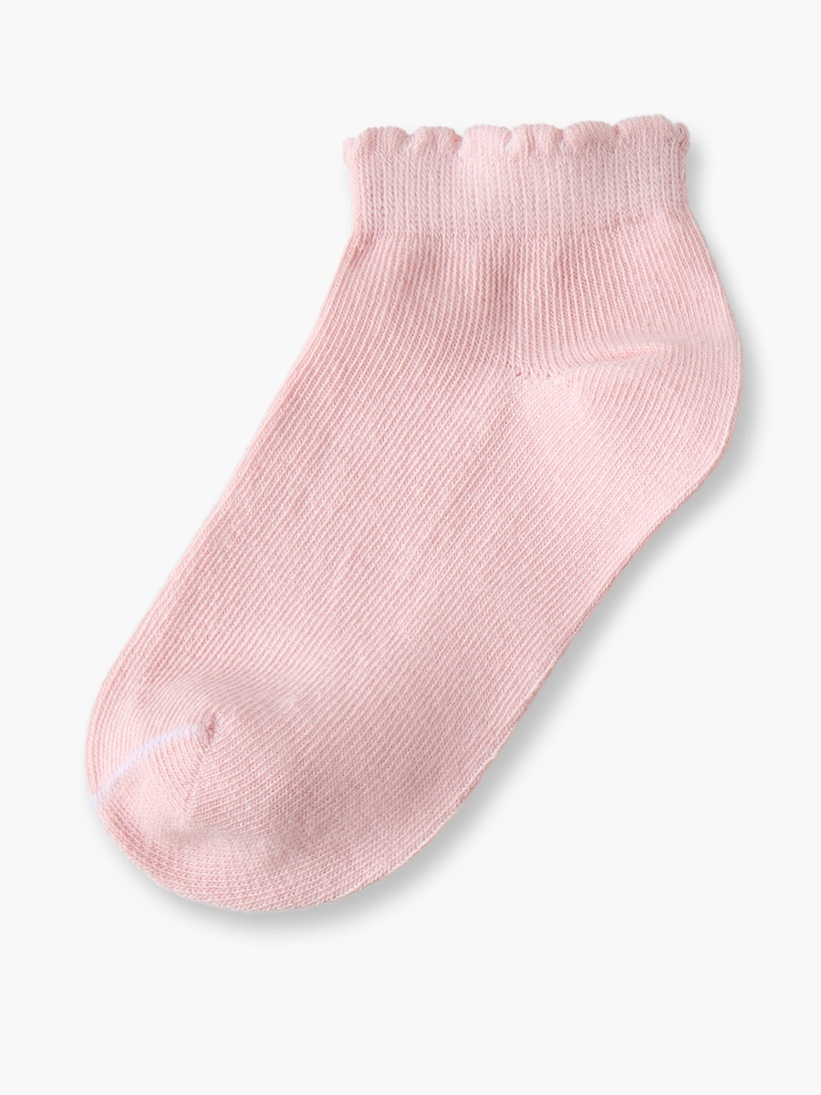 طقم من 7 جوارب بتفاصيل مضلعة للفتيات الصغيرات