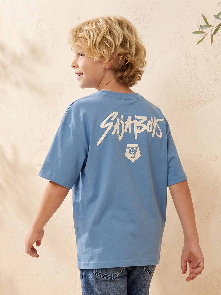 Crew Neck Short Sleeves T-Shirt with KPop Demon Hunters Print