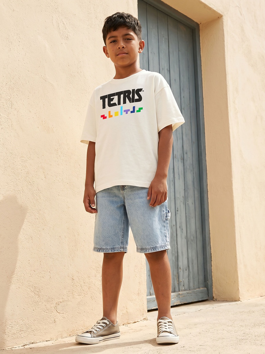 Crew Neck Short Sleeves T-Shirt with Graphic Print