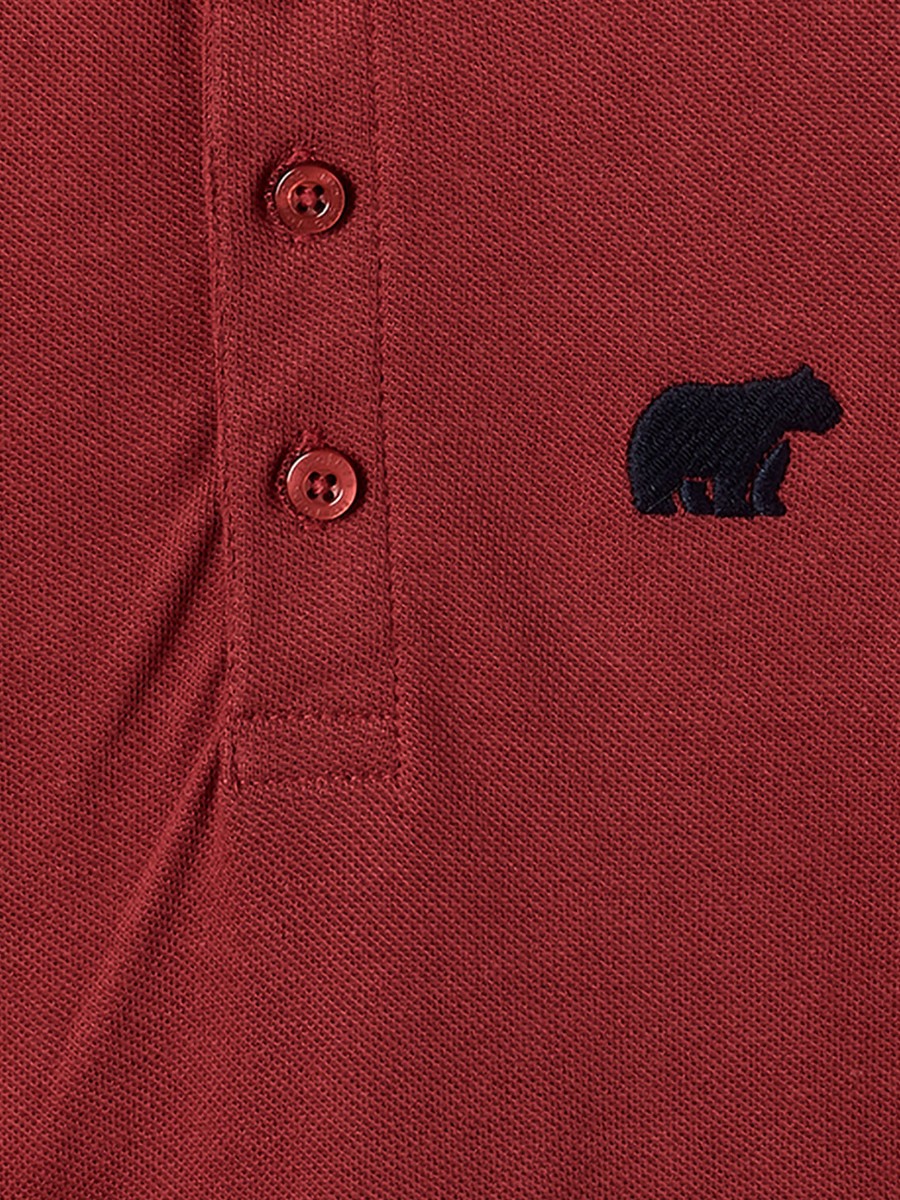 Polo Long Sleeves T-Shirt with Solid Design