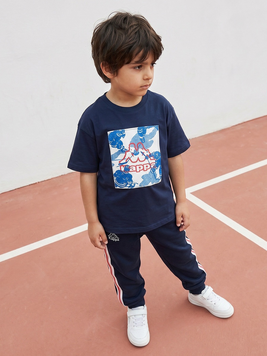 Crew Neck Short Sleeves T-Shirt with Print