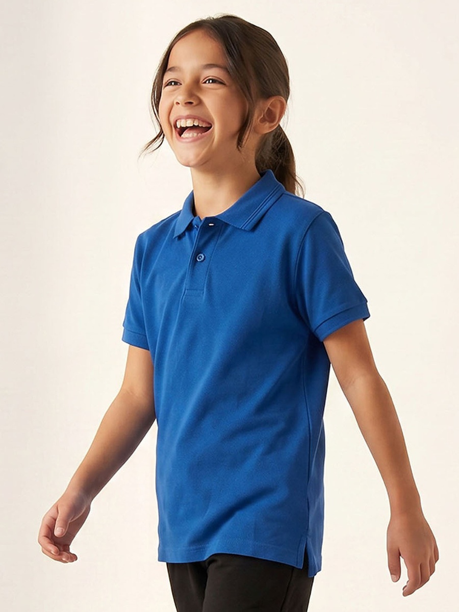 Solid Short Sleeves Polo T-Shirt