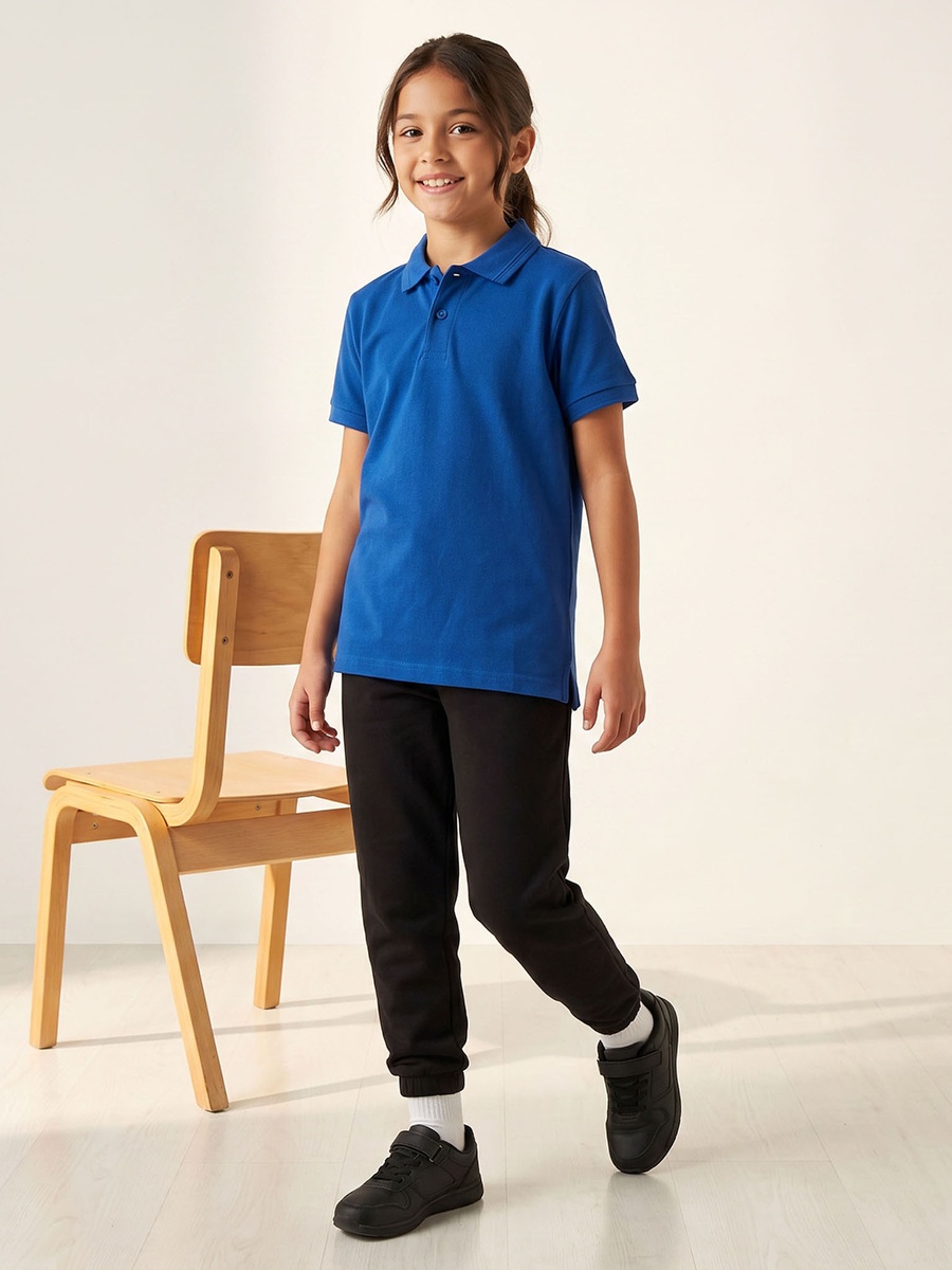 Solid Short Sleeves Polo T-Shirt