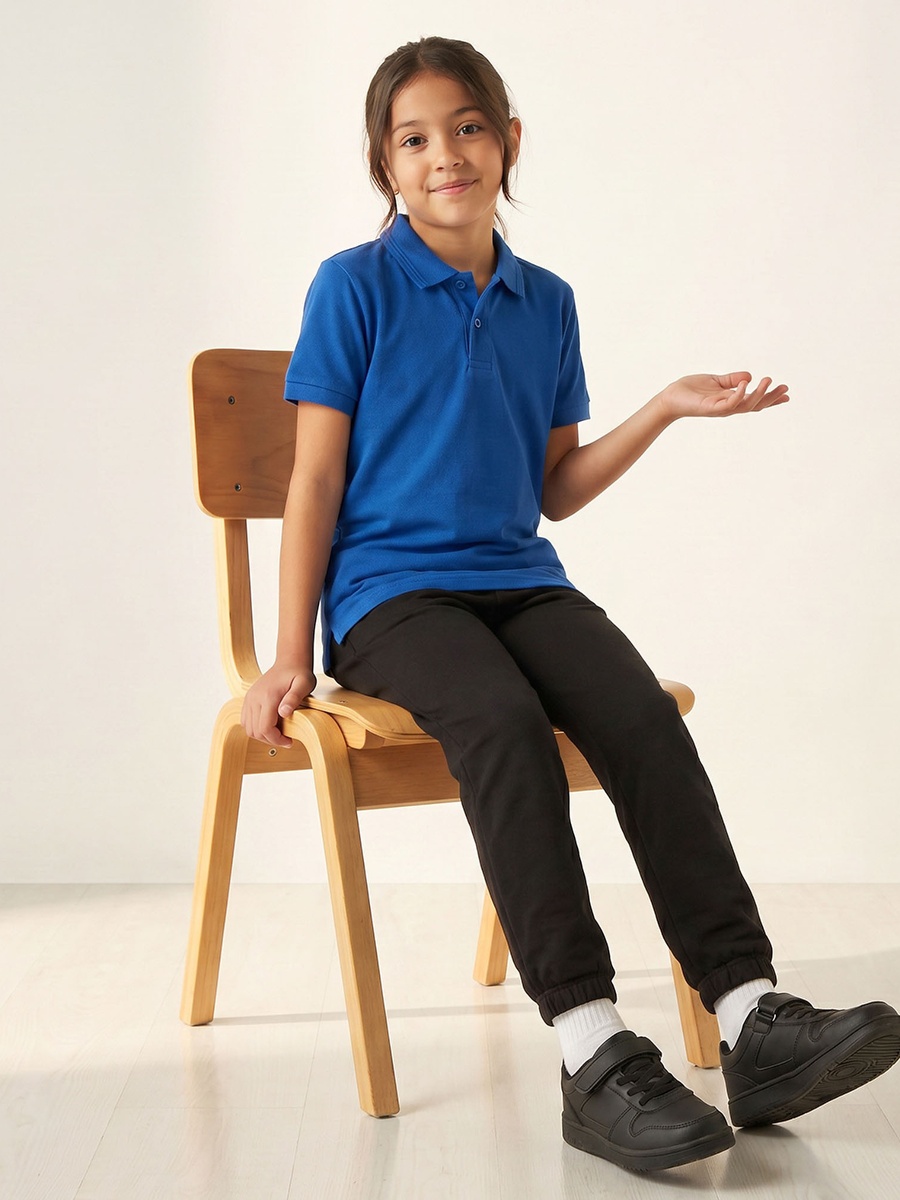 Solid Short Sleeves Polo T-Shirt