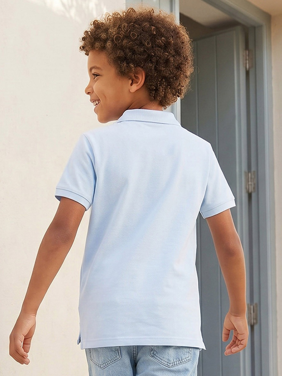 Collared Short Sleeves Polo T-Shirt