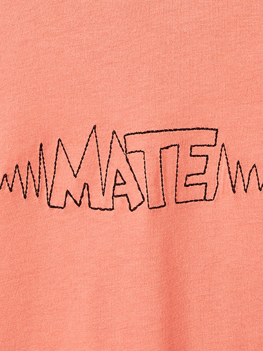 Crew Neck Short Sleeves T-Shirt with Chess Print