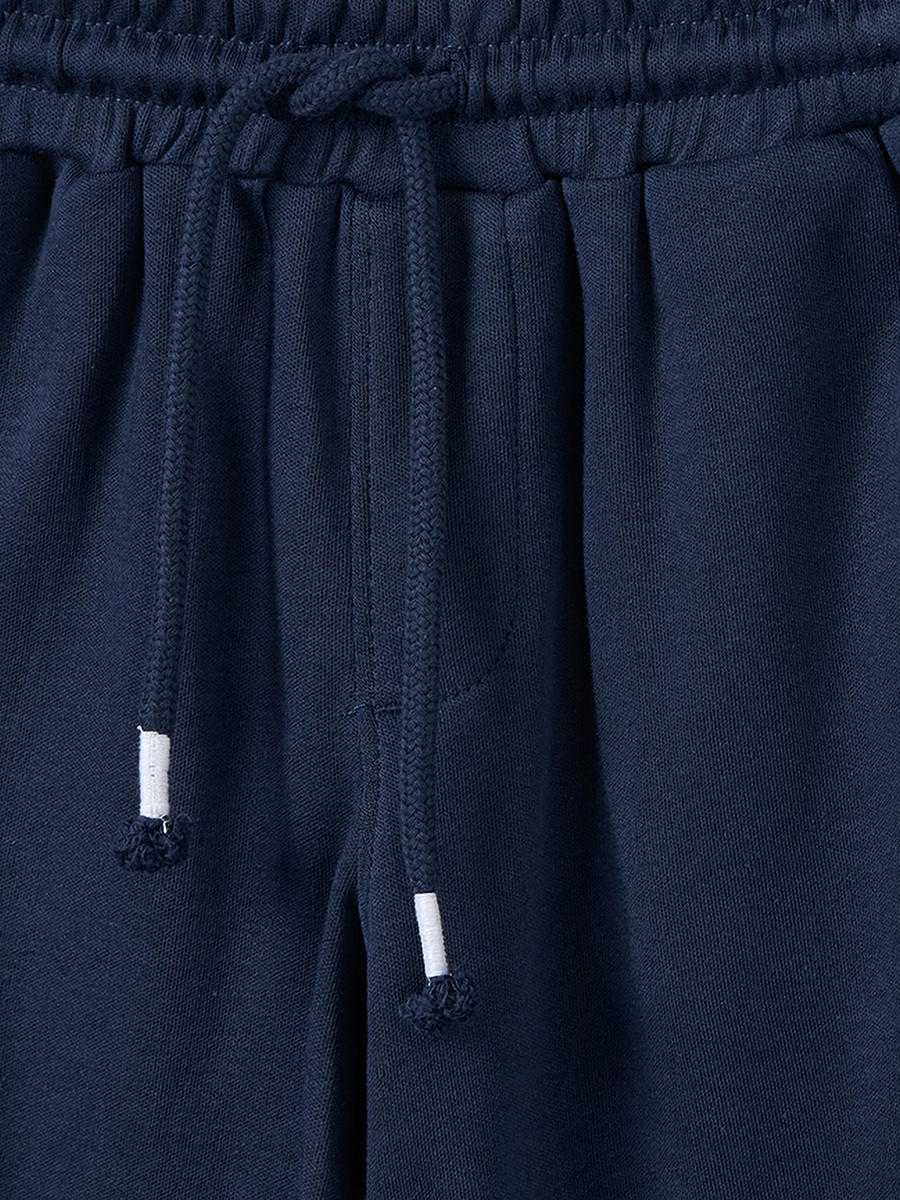 Collared Short Sleeves T-Shirt and Shorts Set with Varsity Print