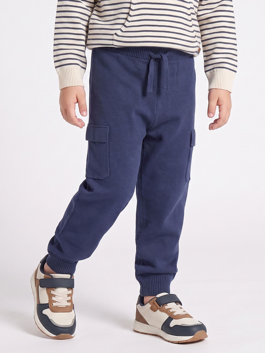 Hooded Long Sleeves Sweatshirt and Trousers Set with Stripes