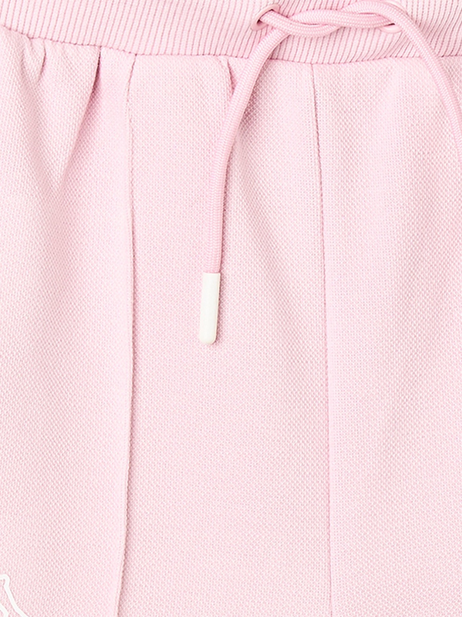 Hooded Long Sleeves Sweatshirt and Track Pants Set with Logo Print