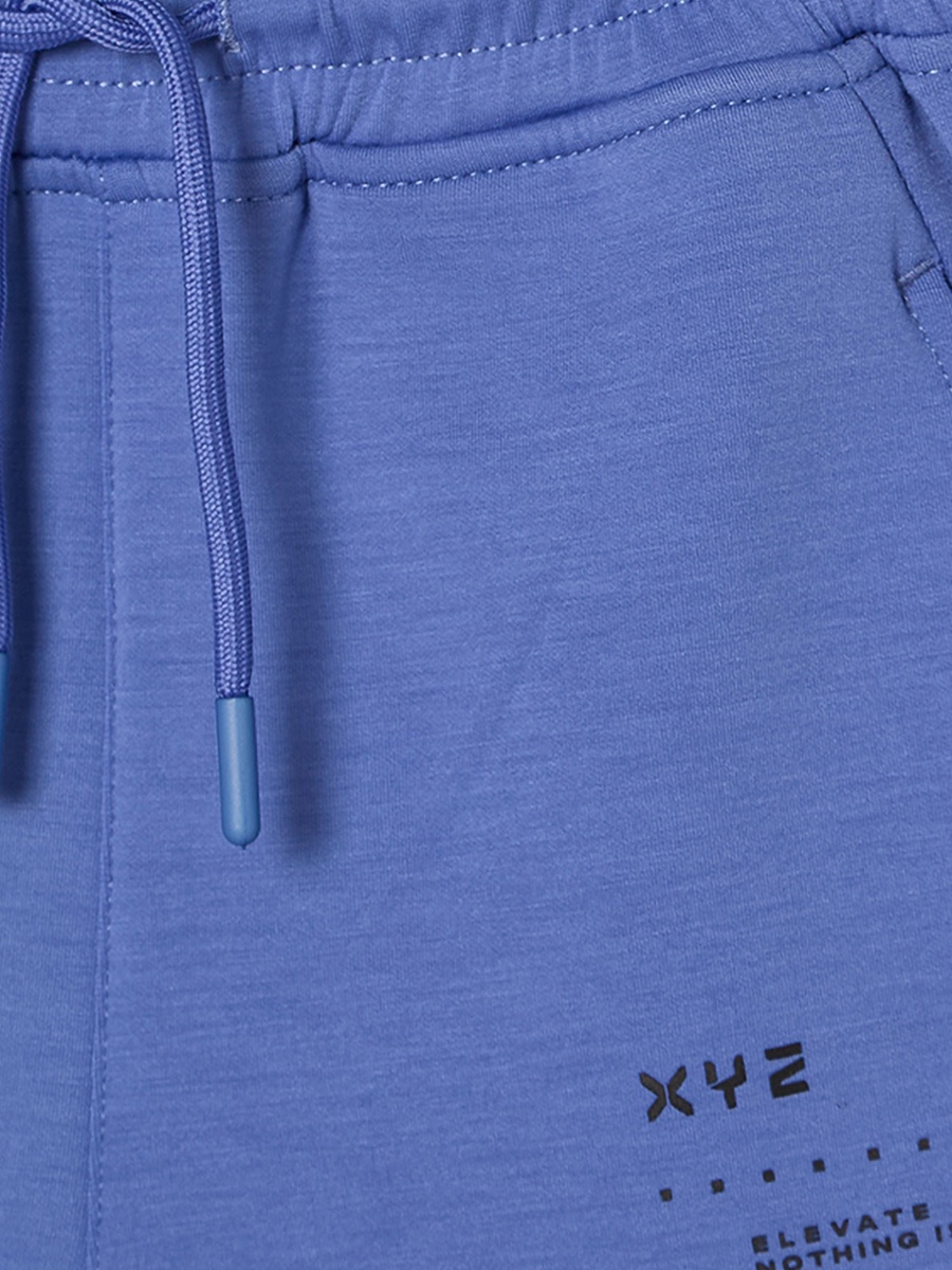 Crew Neck Short Sleeves T-Shirt and Shorts Set with Slogan Print