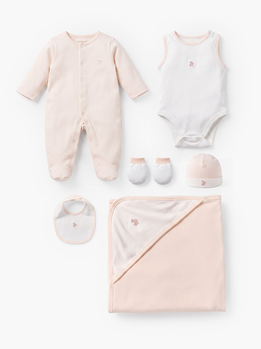Set of 6 Clothing Gift Set with Embroidery