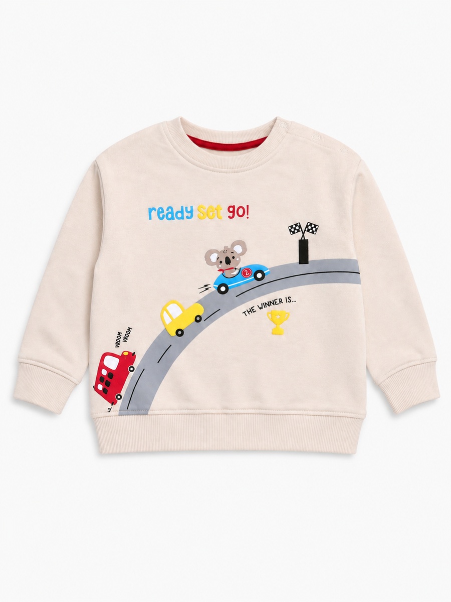 Baby Boys Graphic Sweatshirt and Joggers Set