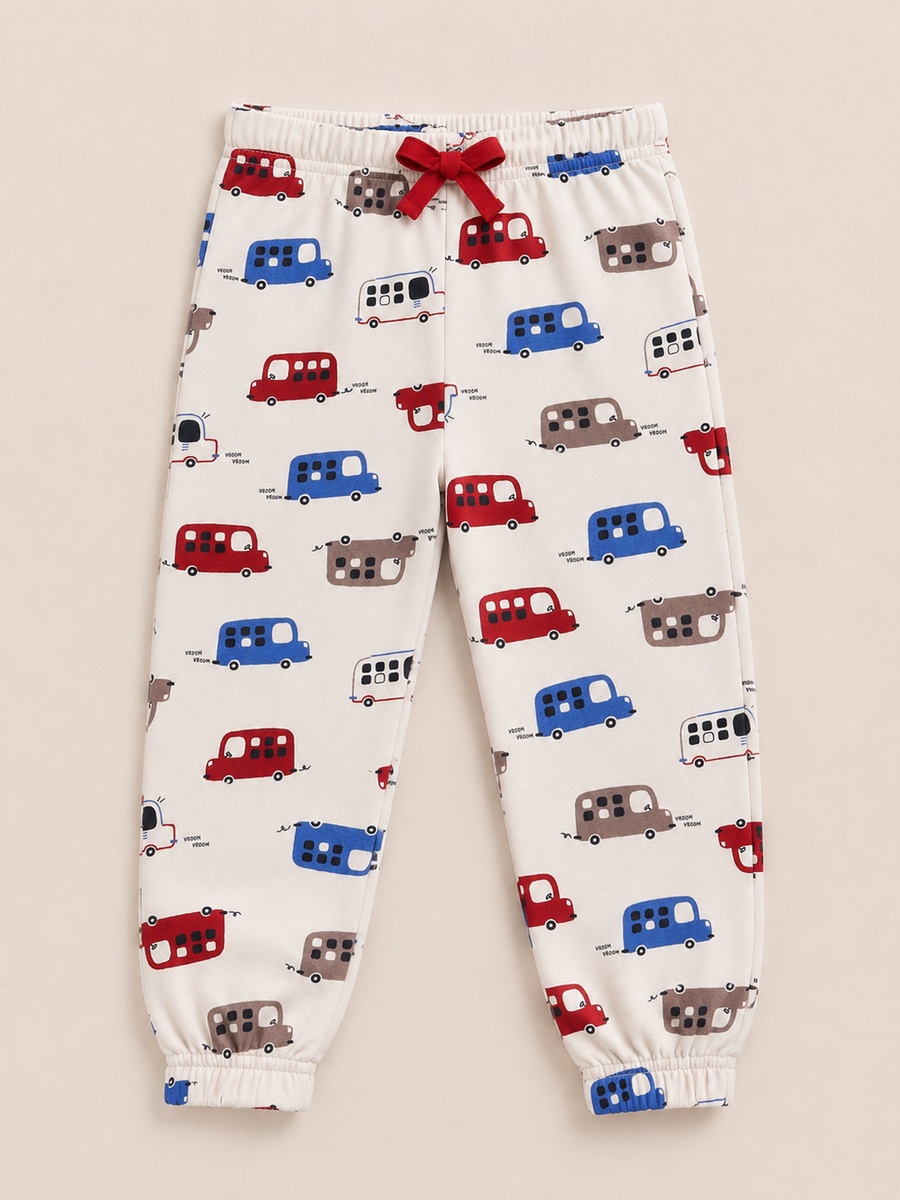Baby Boys All-Over Print Sweatshirt and Joggers Set